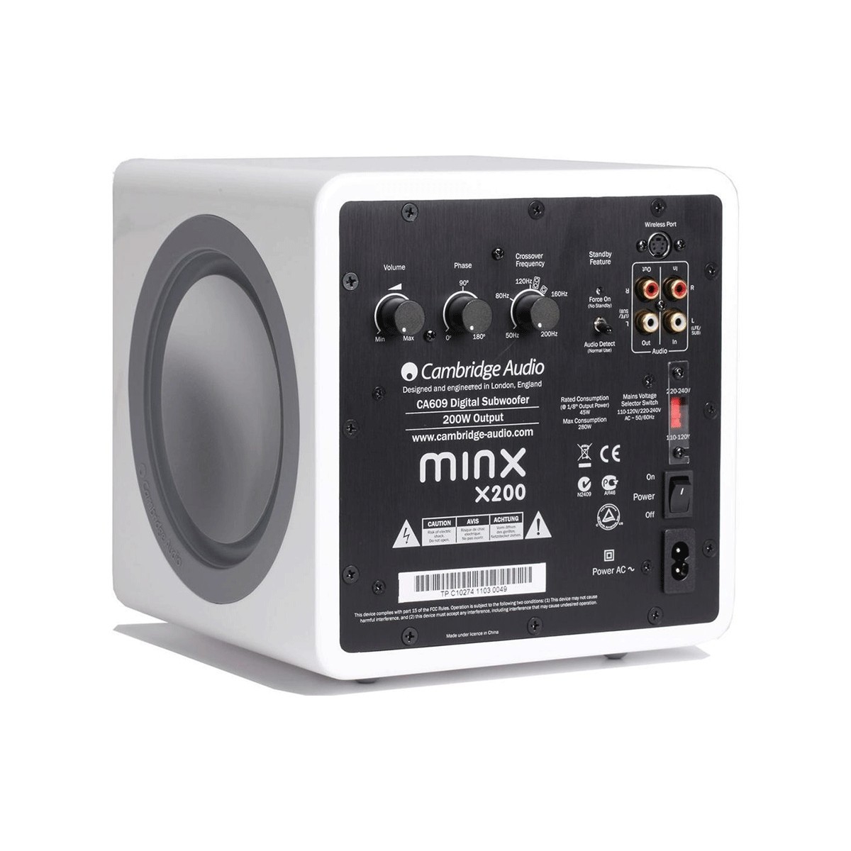 Cambridge Audio Minx X201 Subwoofer Subwoofer Ev Sinema