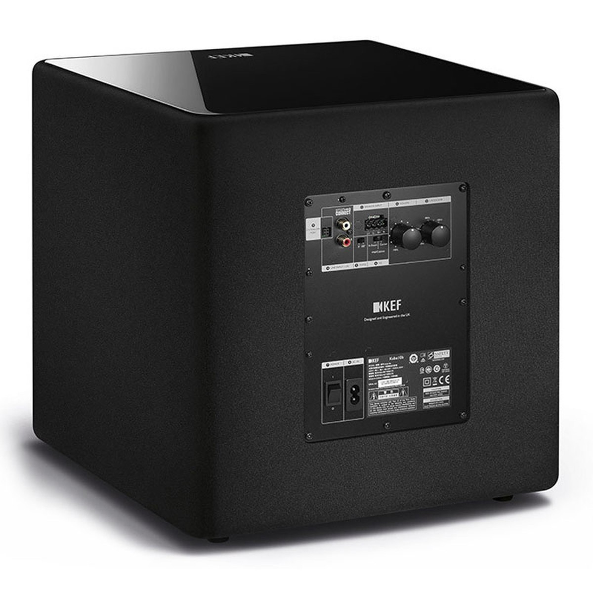 KEF Kube 10b Home Audio Aktif Subwoofer Subwoofer Ev Sinema Hoparlörleri Dükkan Hifi