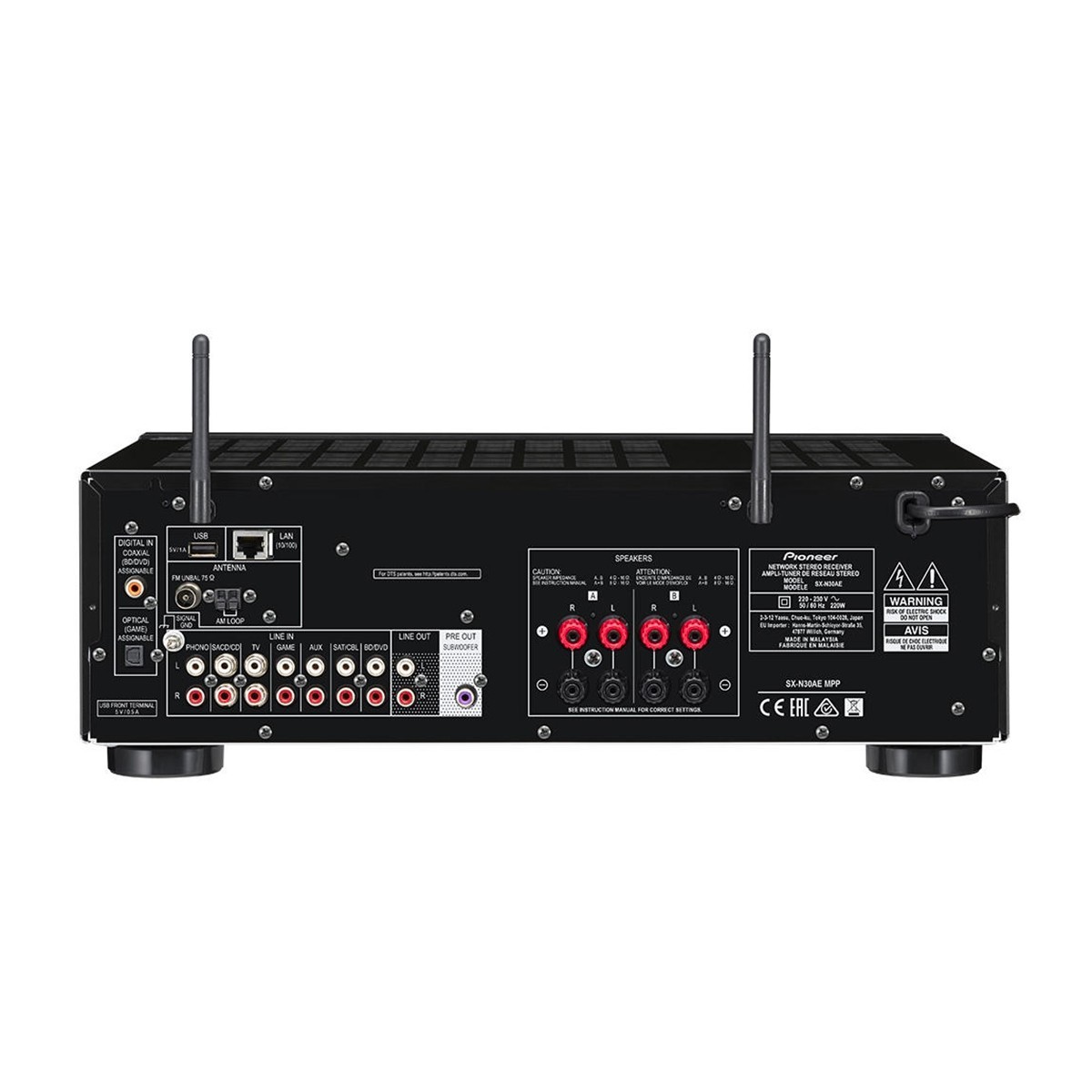 Pioneer SX-N30AE Network Stereo Receiver | SXN30AE | 